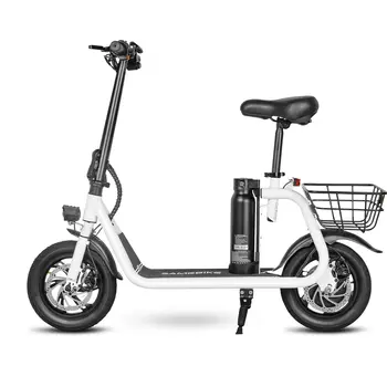 Электросамокат SameBike Comfort  белый 1