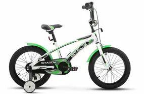 Детский велосипед Stels Shadow VC16 белый/зеленый 1