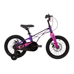 Детский велосипед Novatrack Blast 16 фиолетовый 1