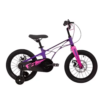 Детский велосипед Novatrack Blast 16 фиолетовый 1