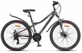 Велосипед Stels Navigator 510 MD 26  Антрацитовый-Красный 1