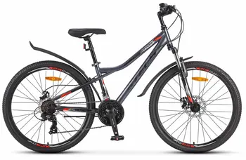Велосипед Stels Navigator 510 MD 26  Антрацитовый-Красный 1