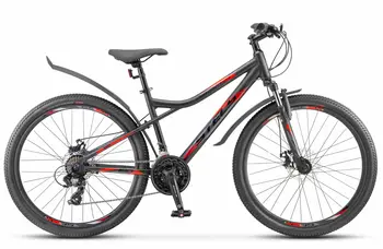 Велосипед Stels Navigator 610 MD 26 V040 черный/красный 1
