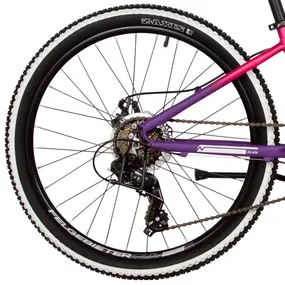 Велосипед Novatrack Katrina 24 фуксия-фиолетовый 1