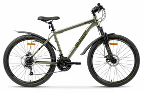 Велосипед Aist Quest Disc 26 зеленый 1