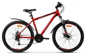 Велосипед Aist Quest Disc 26 красно-черный 1