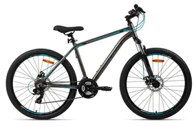 Велосипед Aist Rocky 1.0 Disс серо-синий 1