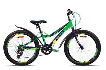 Велосипед Aist Rocky Junior 1.0 черно-желтый 1
