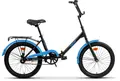 Складной велосипед Aist Smart 20 1.1 черный-синий 1