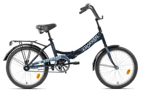 Складной велосипед Krakken Krabs 20 1.0 черный 1