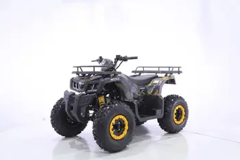 Взрослый бензиновый квадроцикл MOTAX GRIZLIK T200 черный-желтый камуфляж 1