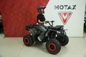 Взрослый бензиновый квадроцикл MOTAX GRIZLIK W200 черный-красный камуфляж 1