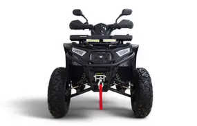 Взрослый бензиновый квадроцикл MOTAX GRIZLIK W200 LUX черный-коричневый камуфляж 1