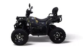 Взрослый бензиновый квадроцикл MOTAX GRIZLIK W200 LUX черный-коричневый камуфляж 1