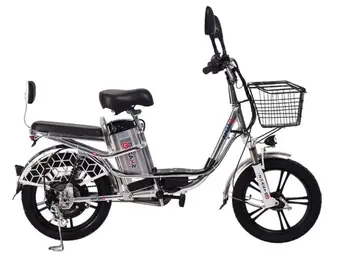 Электровелосипед Smart8 Dacha Серебро 1