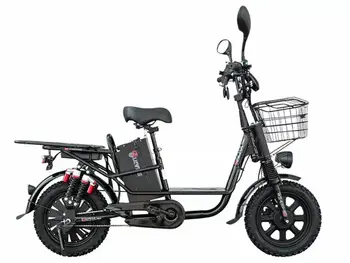 Электровелосипед Smart8 Dacha Max (30Ah) Черный 1
