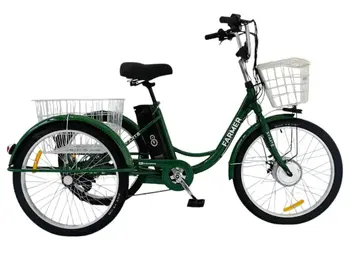 Электровелосипед Smart8 Farmer зеленый 1