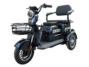 Электротрицикл Smart8 BULBASH Черный 1