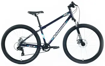 Велосипед Forward Sporting SX 27,5 темно-синий/белый 1