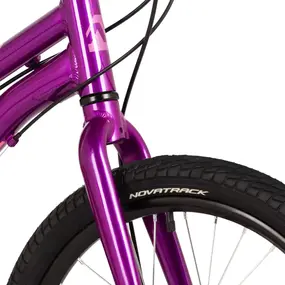 Детский велосипед Novatrack Novara 6.D 20 фиолетовый 1