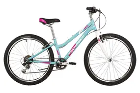 Велосипед Novatrack Jenny 24 V голубой 1