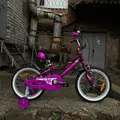 Детский велосипед Novatrack Novara 16 2022 165ANOVARA.VL22 (фиолетовый) 1