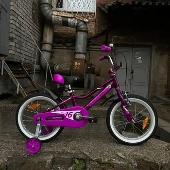 Детский велосипед Novatrack Novara 16 2022 165ANOVARA.VL22 (фиолетовый) 1