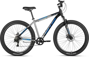 Велосипед SITIS CROSSER 7SP 29 Black-Grey-Blue 1