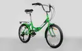 Складной велосипед SITIS POINT 7SP 20  Green-White-Black 1
