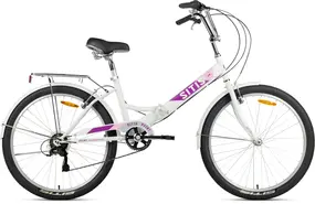 Велосипед SITIS POINT 7SP 26 White-Crimson-Pink 1