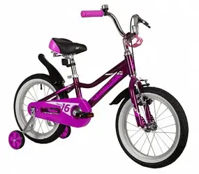 Детский велосипед Novatrack Novara 16 2022 165ANOVARA.VL22 (фиолетовый) 1