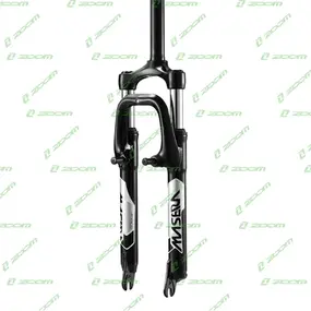 "Вилка ZOOM 386 (ISO-M) 27.5""  28.6*240L, V-BRAKE & Disk, чёрный" 1