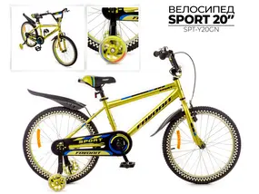 Детский велосипед Favorit Sport 20 зеленый 1