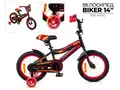 Детский велосипед Favorit Biker 14 черный-красный 1
