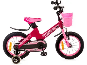 Детский велосипед Favorit Prestige PRS-14PN (розовый) 1