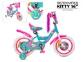 Детский велосипед Favorit Kitty 14 бирюзовый 1