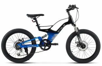 Детский велосипед Stels Leader 250 MD синий-черный 1