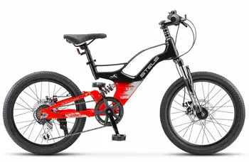 Детский велосипед Stels Leader 250 MD красный-черный 1