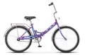 купить Складной велосипед Stels Pilot 710 24 Z010 фиолетовый 1