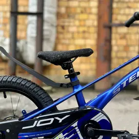 купить седло в магазине велодомДетский велосипед Stels Joy KB 16 синий 2
