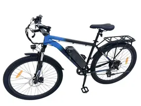 Электровелосипед Smart8 Mars Черно-синий 1