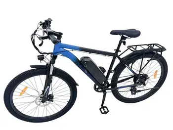 Электровелосипед Smart8 Mars Черно-синий 1