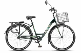 Велосипед Stels Legenda 340 28V Z010 темный-зеленый 1