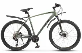 Велосипед Stels Navigator 750 27.5 D Темно-зеленый 1