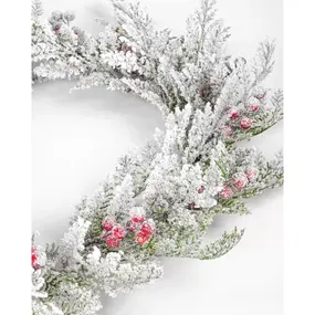 Венок декоративный 48 см (04086) 1