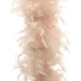 Гирлянда декоративная из перьев Боа Kaemingk 1.5 м жемчужный 1