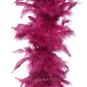 Гирлянда декоративная из перьев Боа Kaemingk 1.84 м магнолия 1