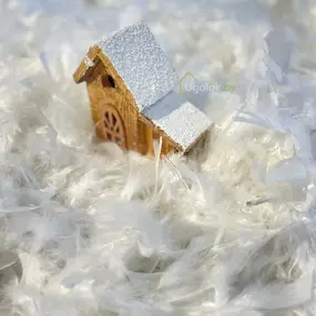 Гирлянда декоративная из перьев Боа Kaemingk 1.84 м белый 1