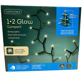Гирлянда микс светодиодная 1.8 м 540 LED Lumineo теплый белый 1