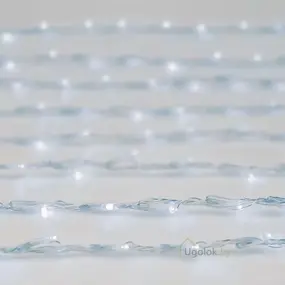 Гирлянда новогодняя светодиодная 1х2 м 320 LED белый свет 1